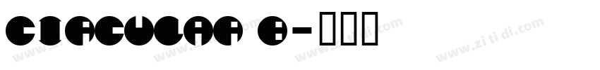 Circular B字体转换